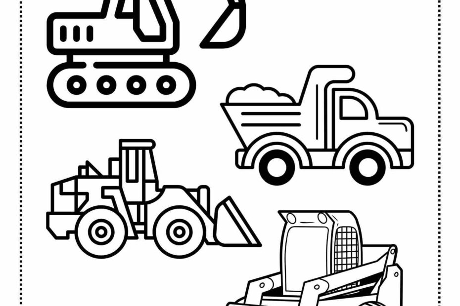 משאית לילדים לצביעה